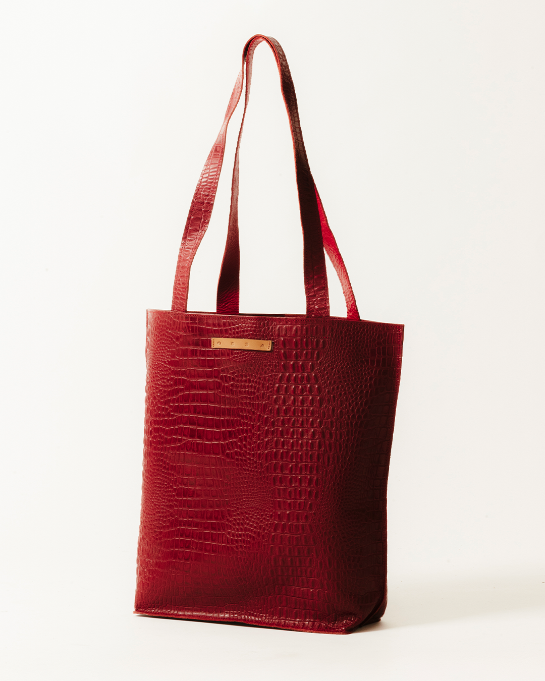 Tote Large Leather Crocodile