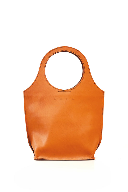 Tote Mini Halo Leather Camel