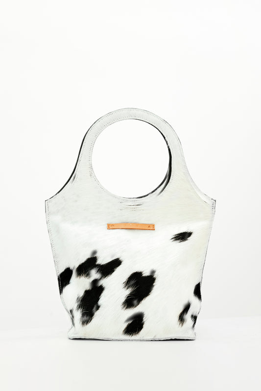 Tote Mini Halo Leather Cow - PREMIUM