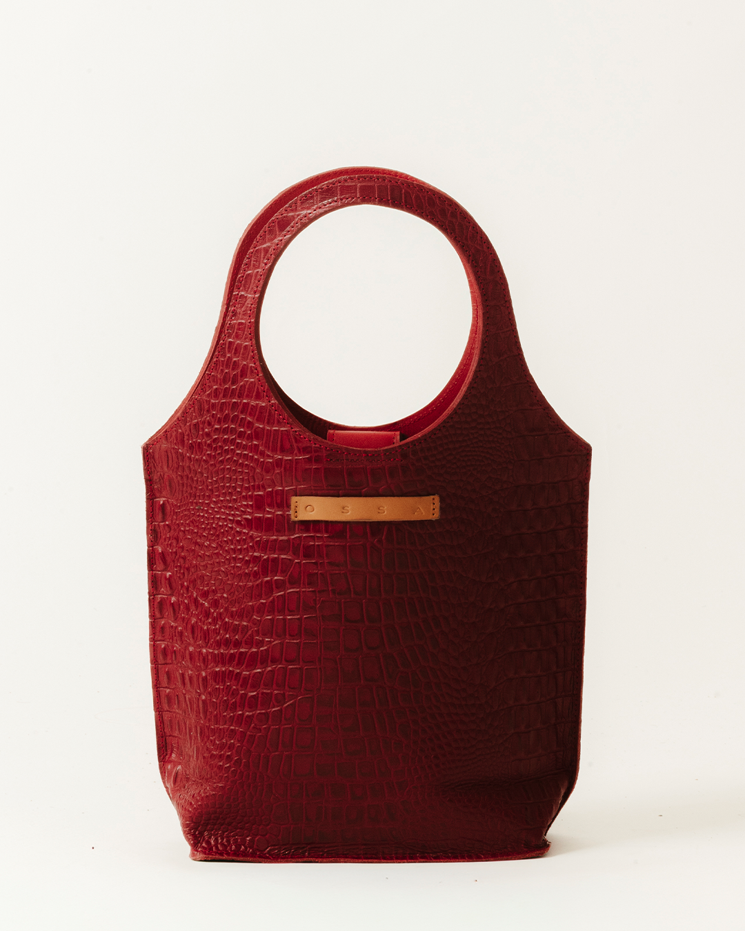 Tote Mini Halo Leather Crocodile