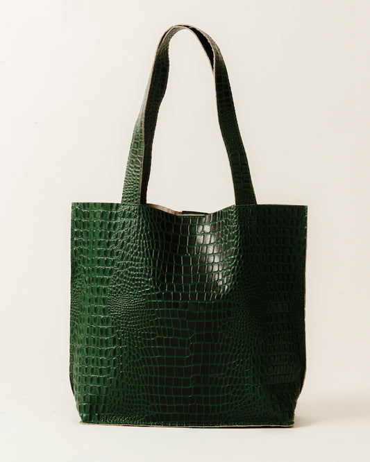 Tote Large Cocodrilo