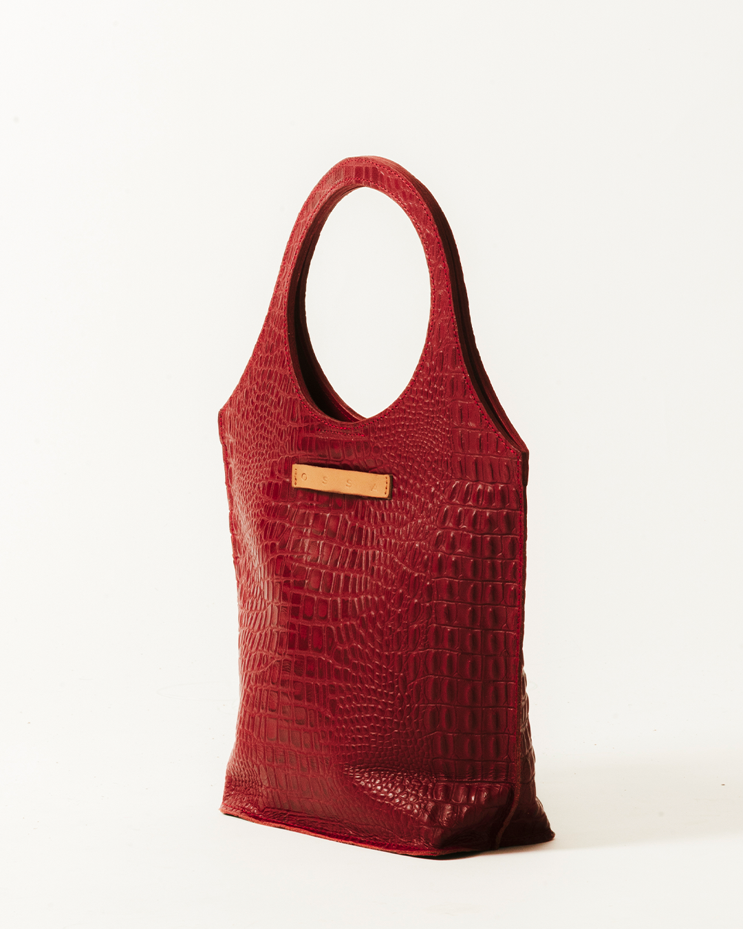 Tote Mini Halo Leather Crocodile