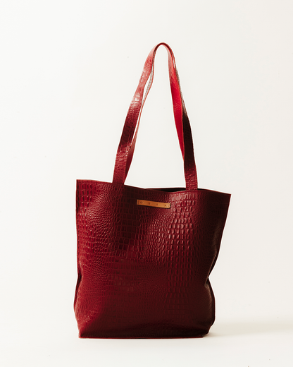 Tote Medium Leather Crocodile