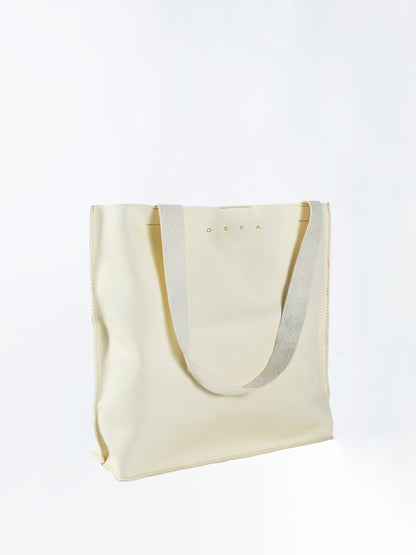 Tote Medium Leather White