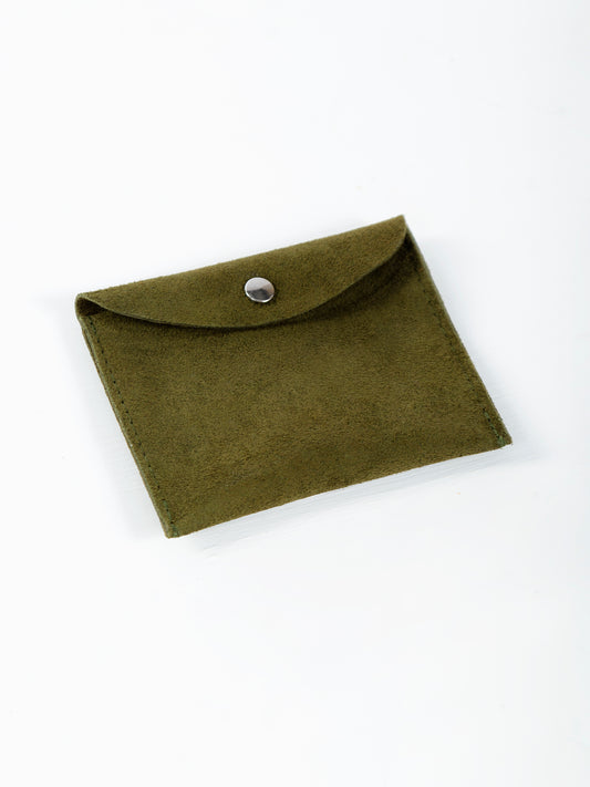 Wallet Suede Oliva