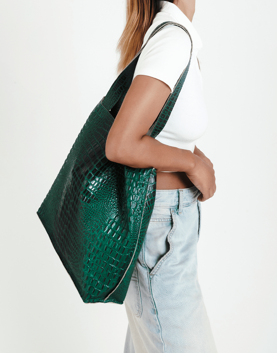Tote Large Crocodile - Ossa Bags