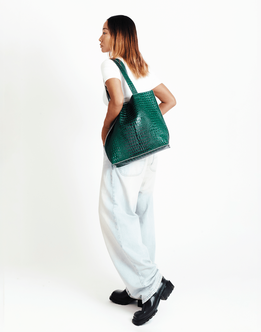 Tote Large Crocodile - Ossa Bags
