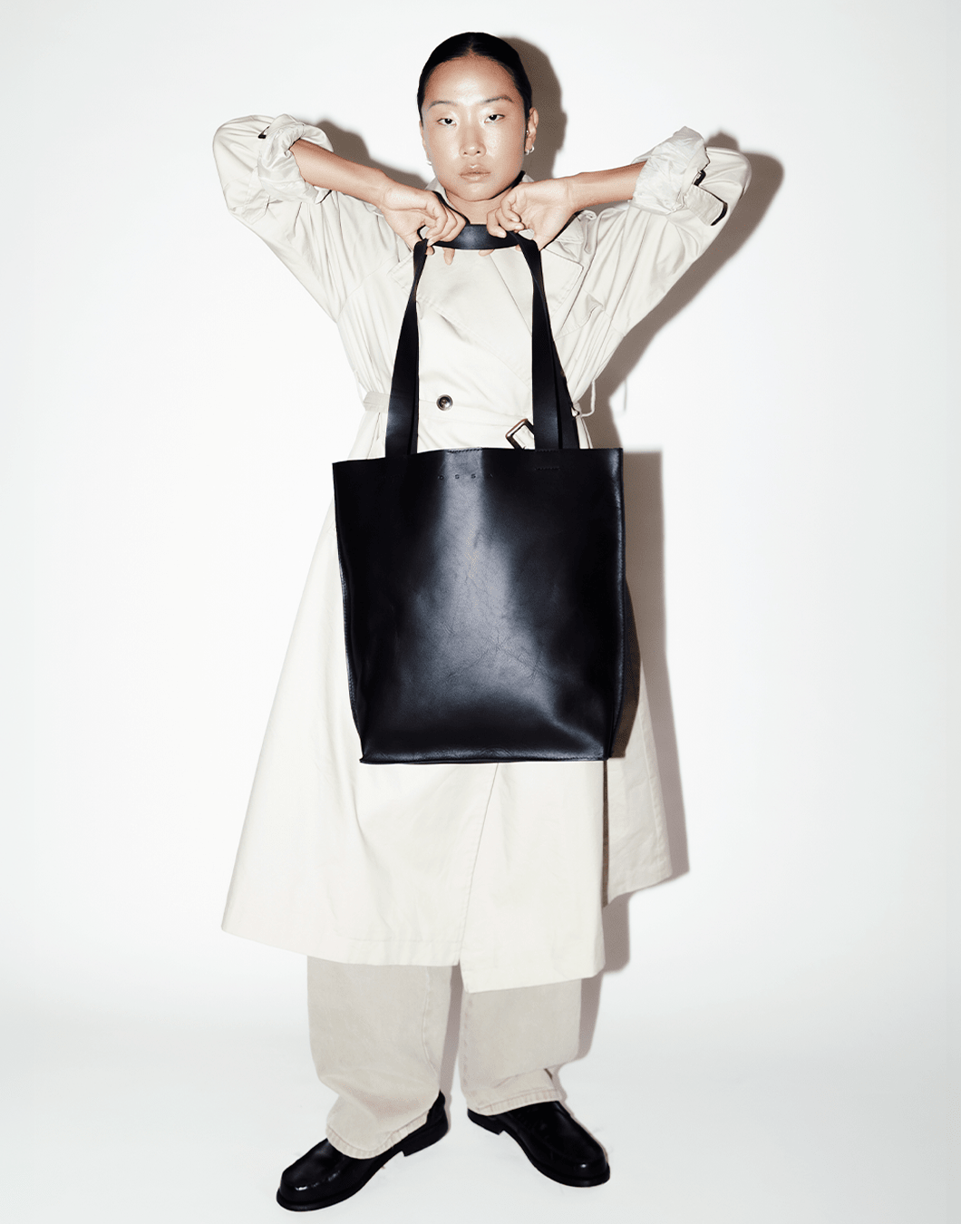 Tote Large Leather - Ossa Bags