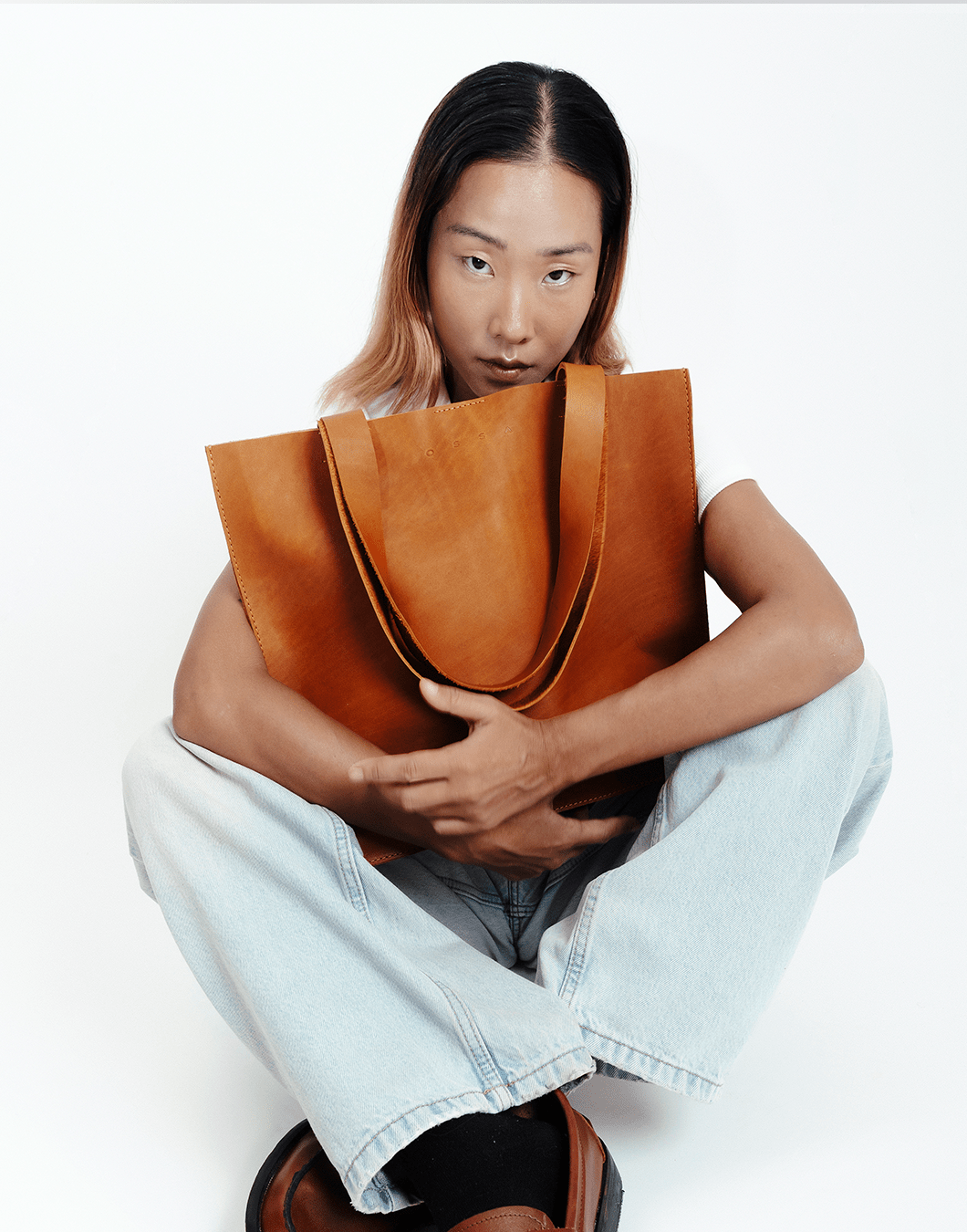Tote Large Leather - Ossa Bags