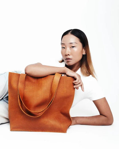 Tote Large Leather - Ossa Bags