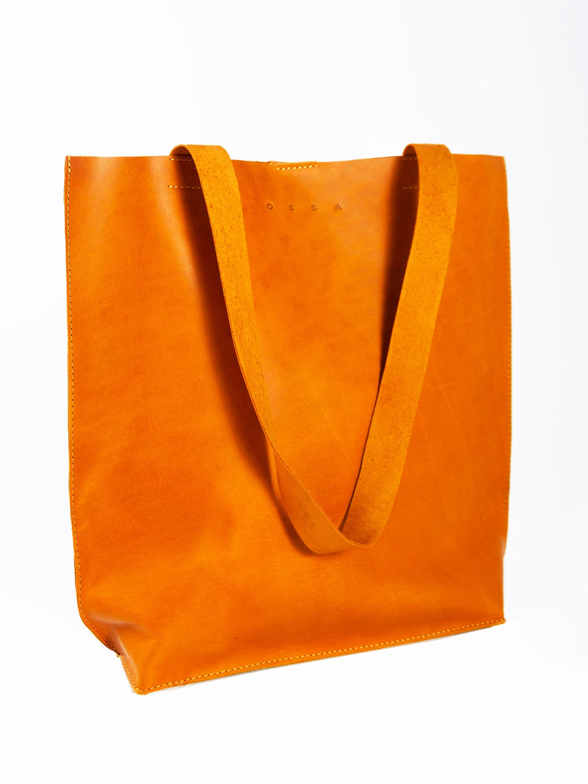 Tote Large Leather Cammel - Ossa Bags