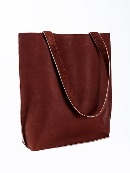 Tote Large Leather Xedrón - Ossa Bags