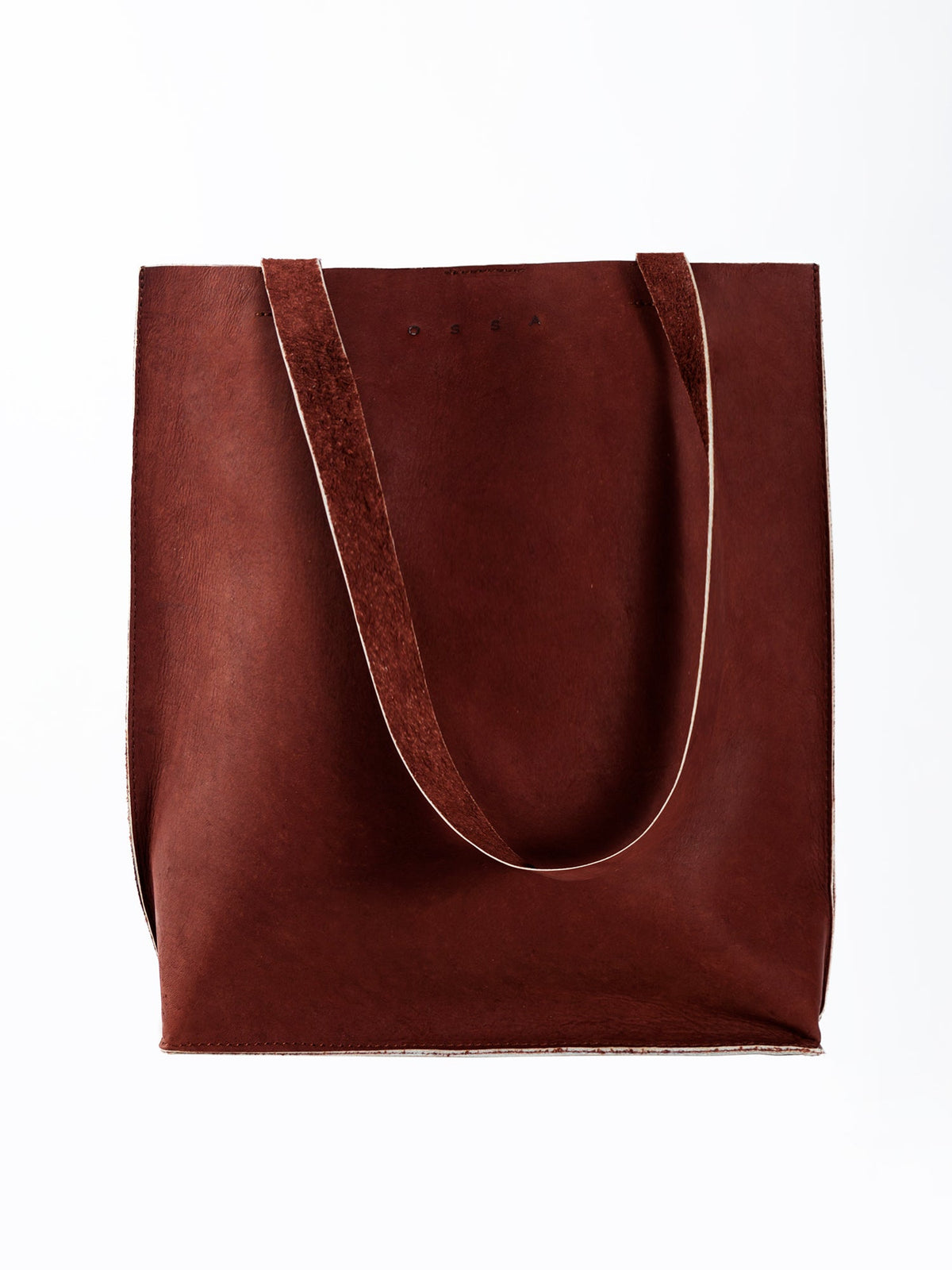 Tote Large Leather Xedrón - Ossa Bags
