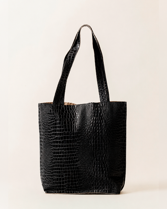 Tote Large Crocodile